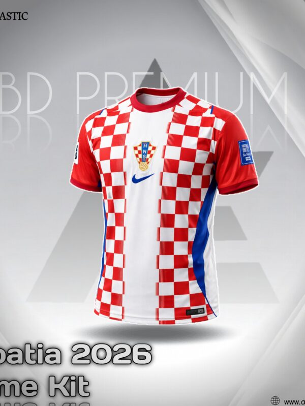 Buy Croatia Home WC 26 Jersey | Top 2026 Football Kit Style
