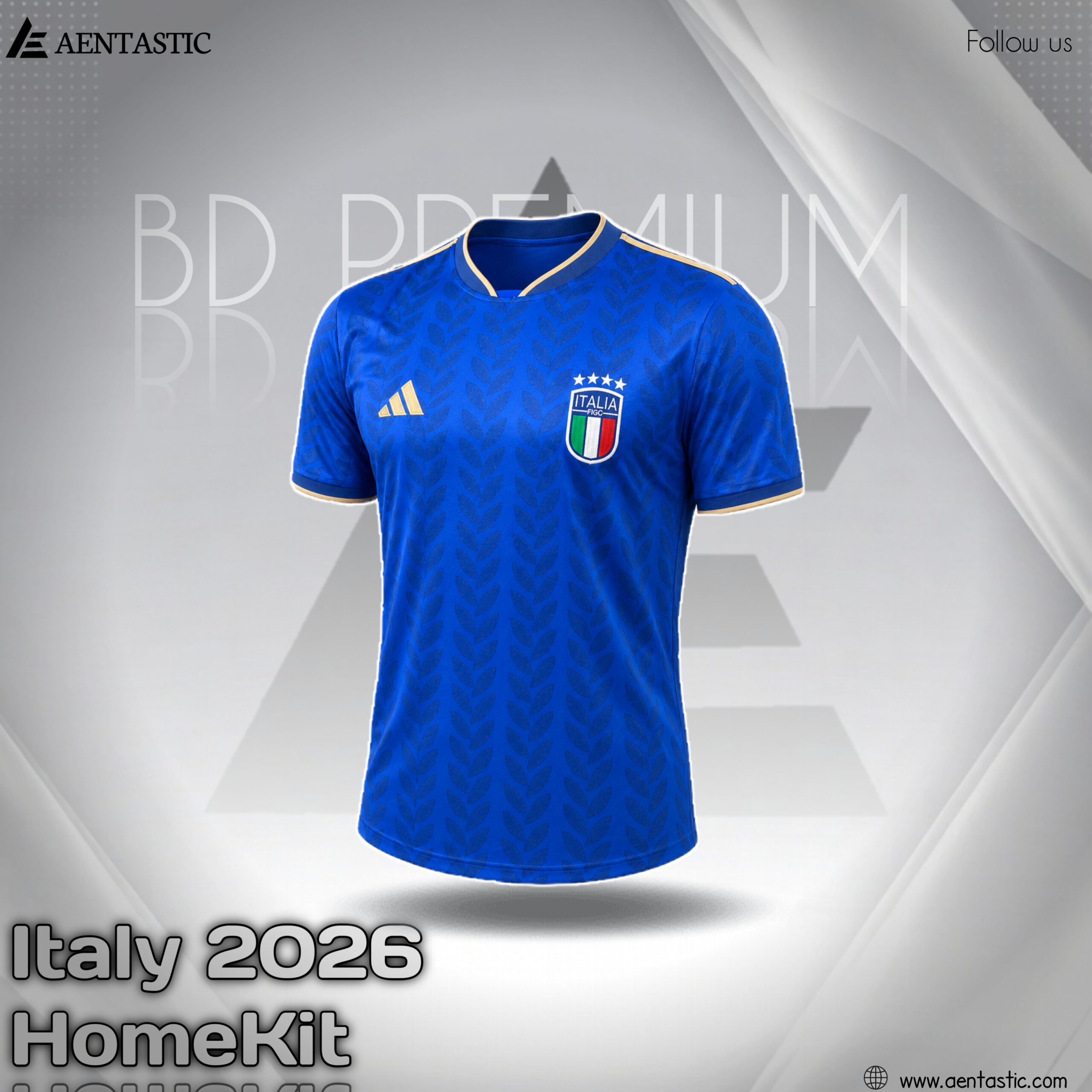 Buy Italy Home WC 26 Jersey | 6 Premium Features for Football Fans